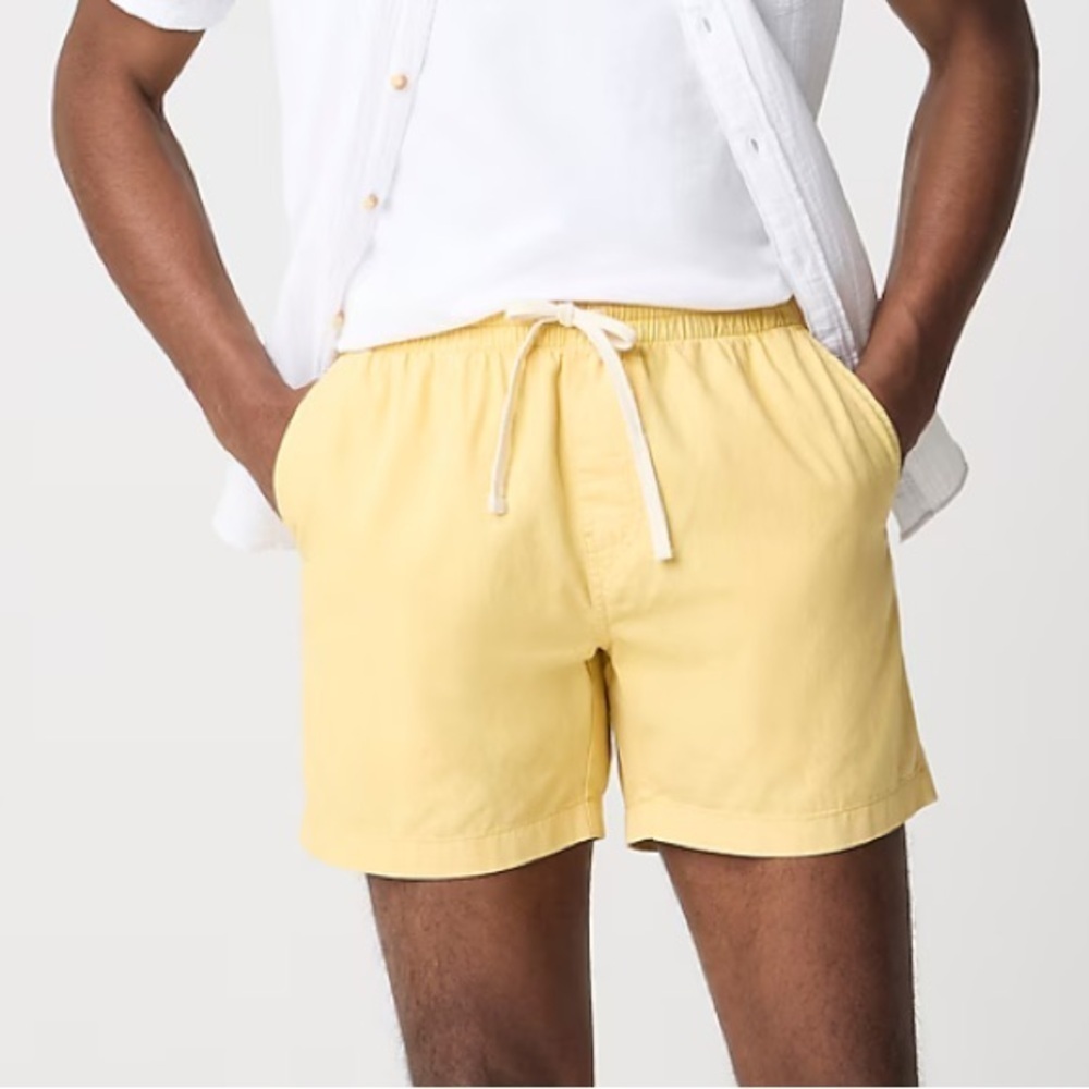 NWOT j crew amber honey Garment-dyed dock short